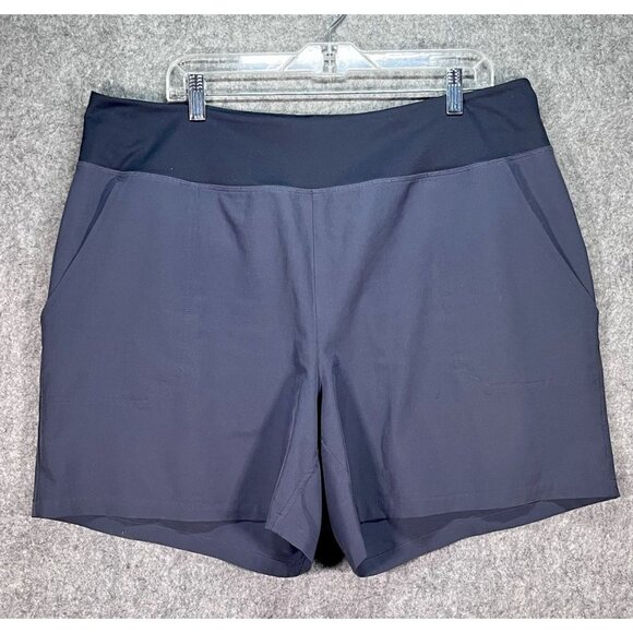Patagonia Happy Hike Shorts Gray Size XL Running Hiking - Picture 1 of 10